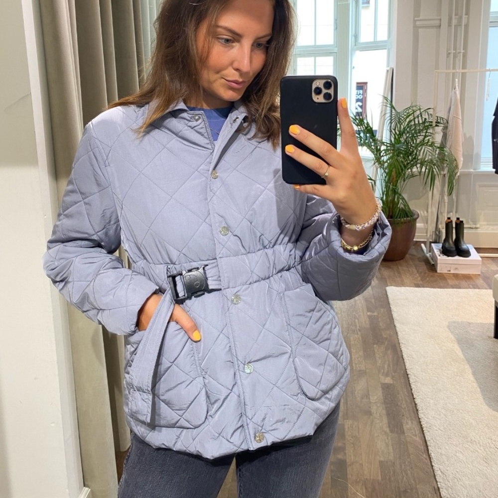 REMAIN BIRGER CHRISTENSEN Remain Loraine Jacket - Size Small CREAM